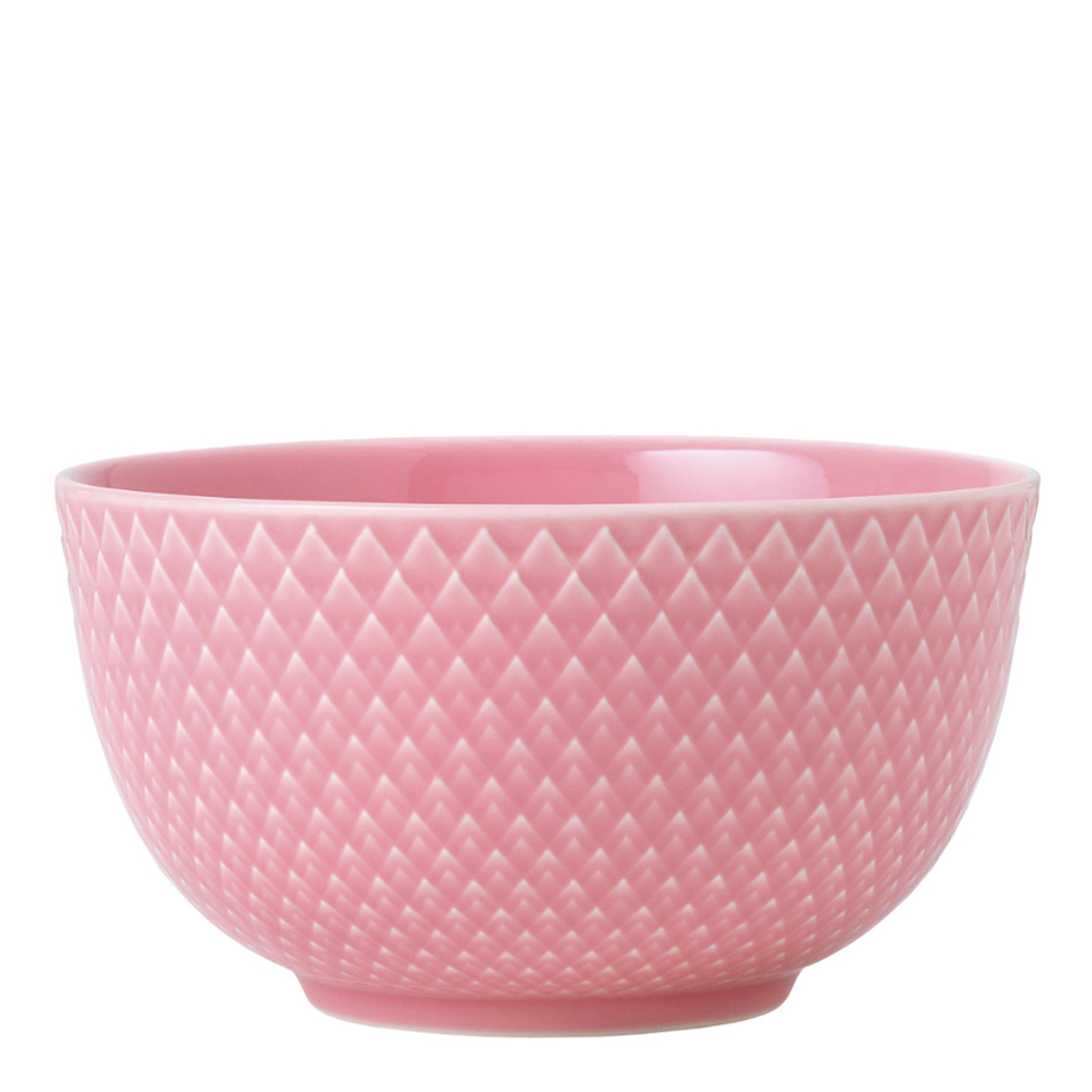 Lyngby Porcelain - Rhombe Color Skål 11 cm Rosa