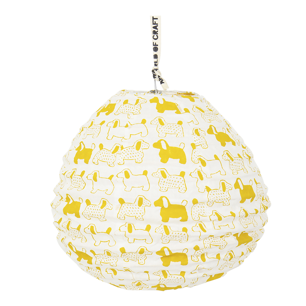 Afroart - Lampskärm Droppe Hund 40 cm