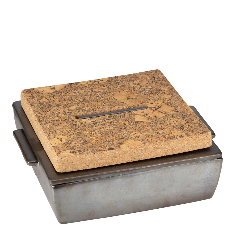 Dutchdeluxes - Ovnsform 27x24 cm 2 deler messing