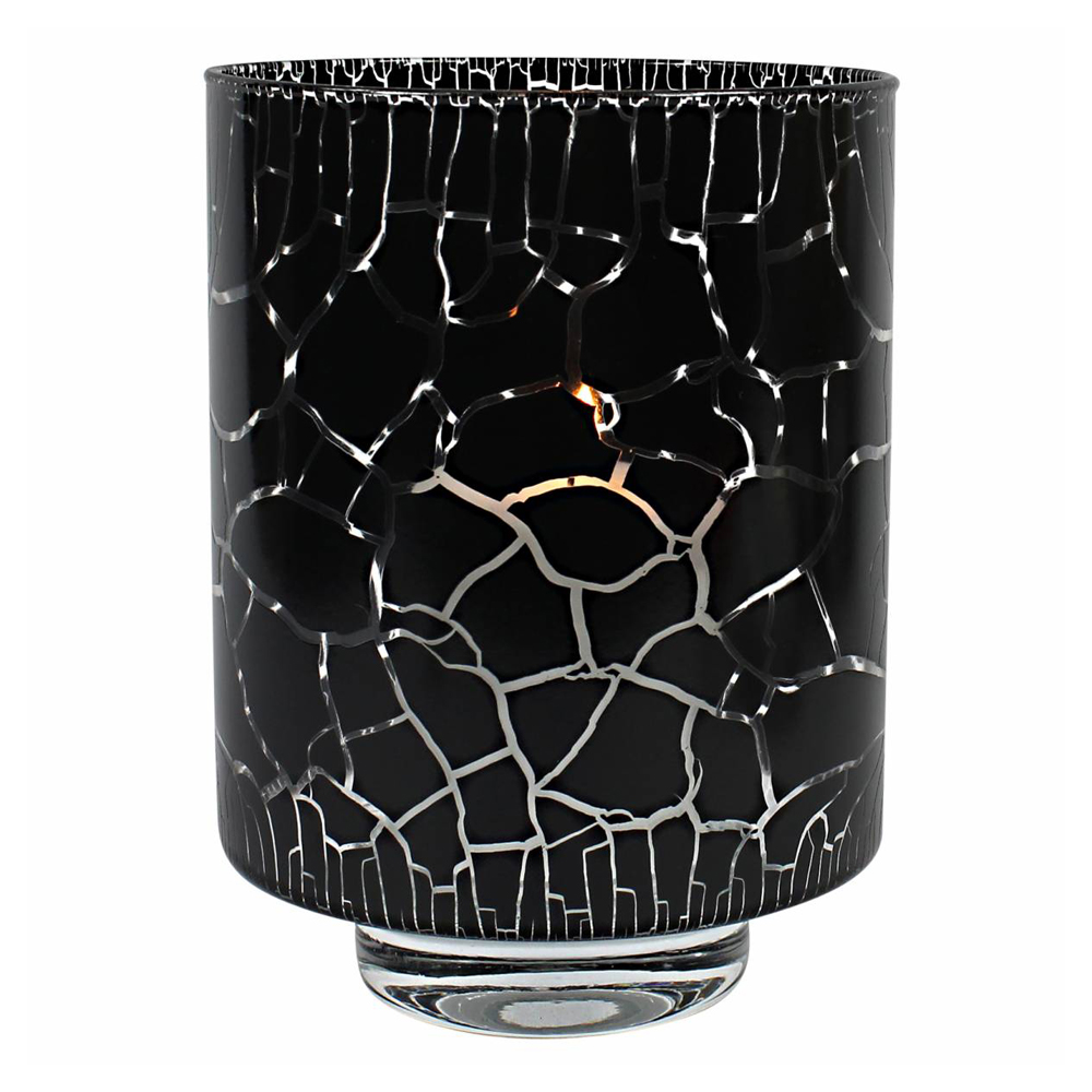 Nybro Crystal - Desert Lykta/Vas 21 cm Svart