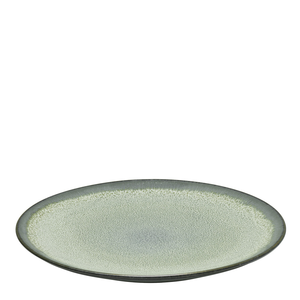 Aida - Tallerken 19.5 cm lerke grå-grønn