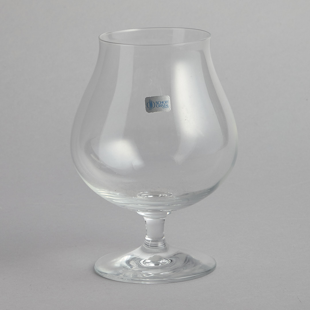 Vintage – SÅLD Ölglas ”Schott Cristal” 4 st