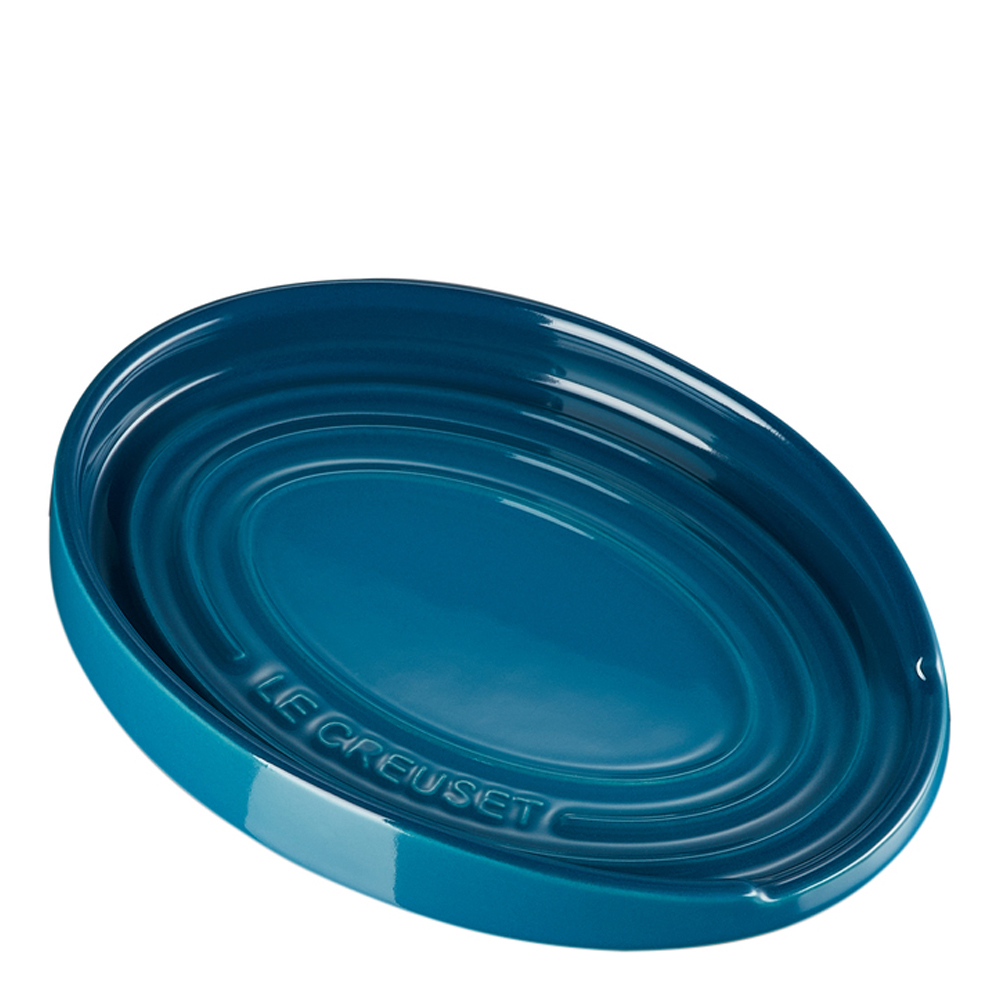 Le Creuset - Oval gryteskjeholder 15 cm deep teal