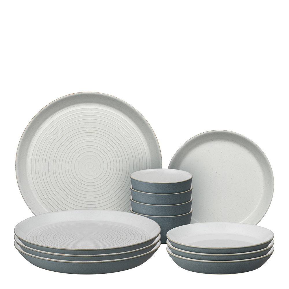 Denby – Impression Startset 12-delar Charcoal Blue