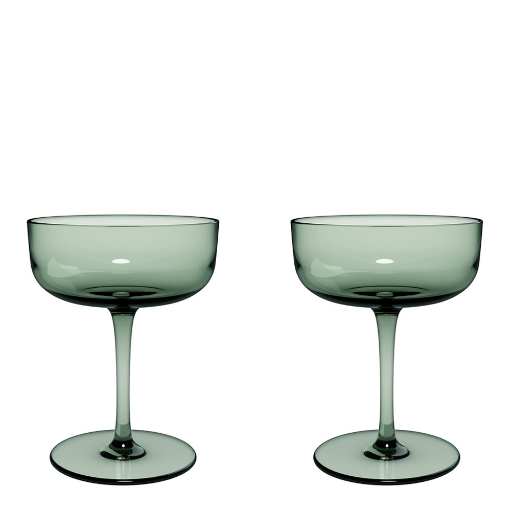 Villeroy & Boch - Champagneglas coupe 10 cl 2-pack Sage