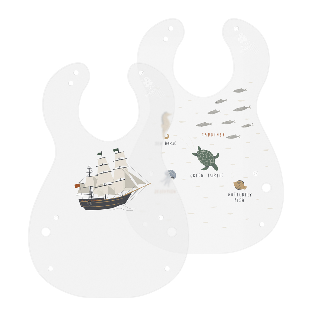 Sebra - Haklapp 2-pack Seven Seas