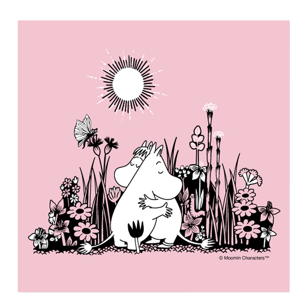 Opto Design - Mumin Kram Servett 20-pack Rosa