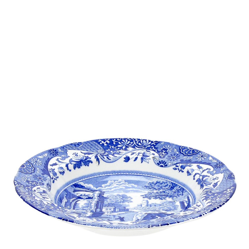 Spode – Blue Italian Tallrik djup 23 cm