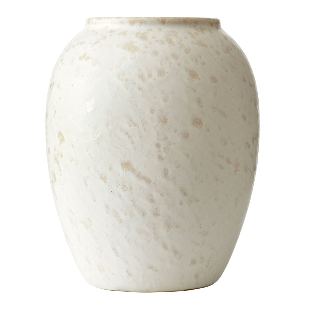 Bitz – Keramikvas 12,5 cm Matt Gräddvit