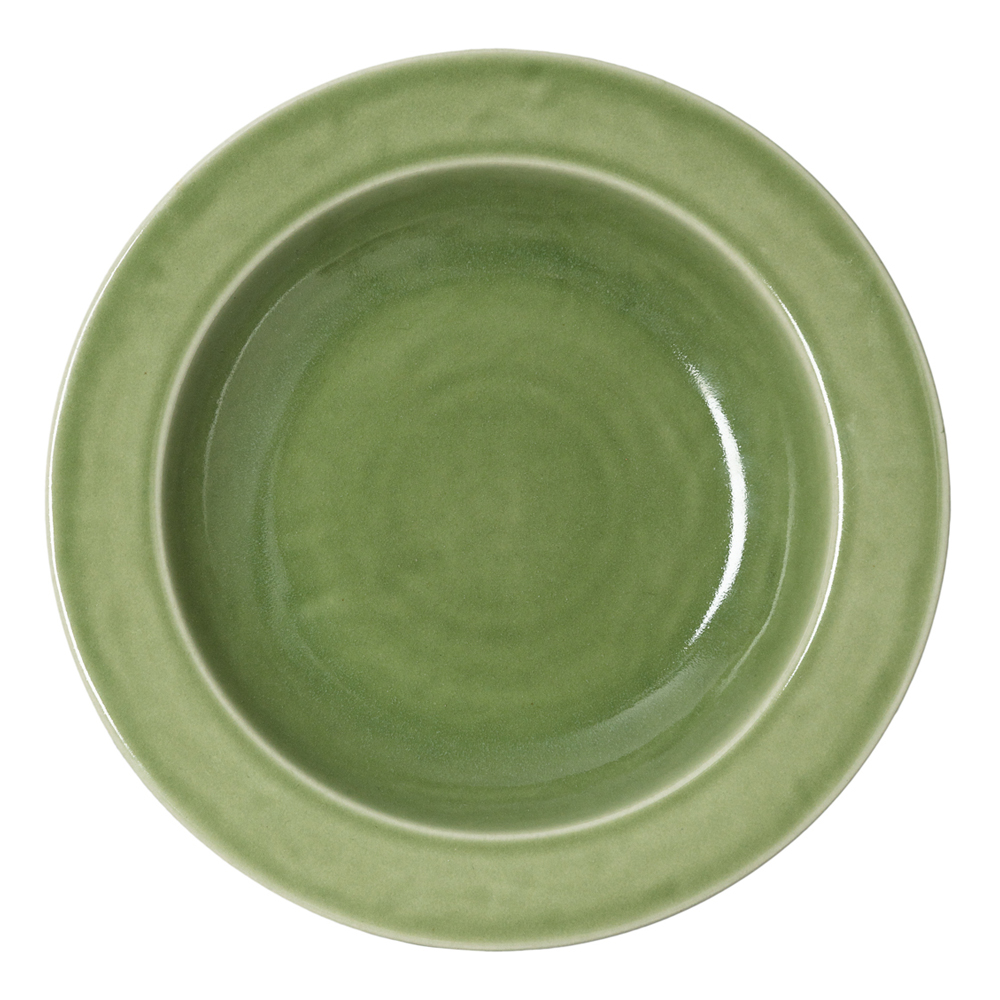PotteryJo - Daga Sopptallrik 23.5 cm Grön