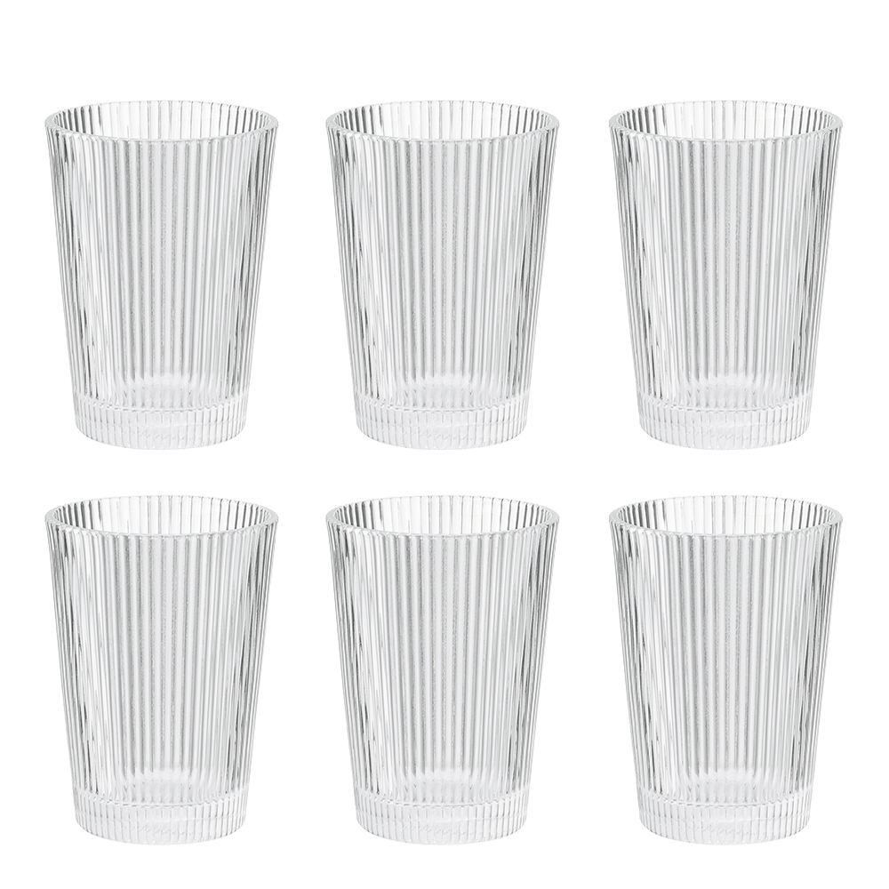 Stelton Pilastro Juomalasi 33 cl 6 kpl