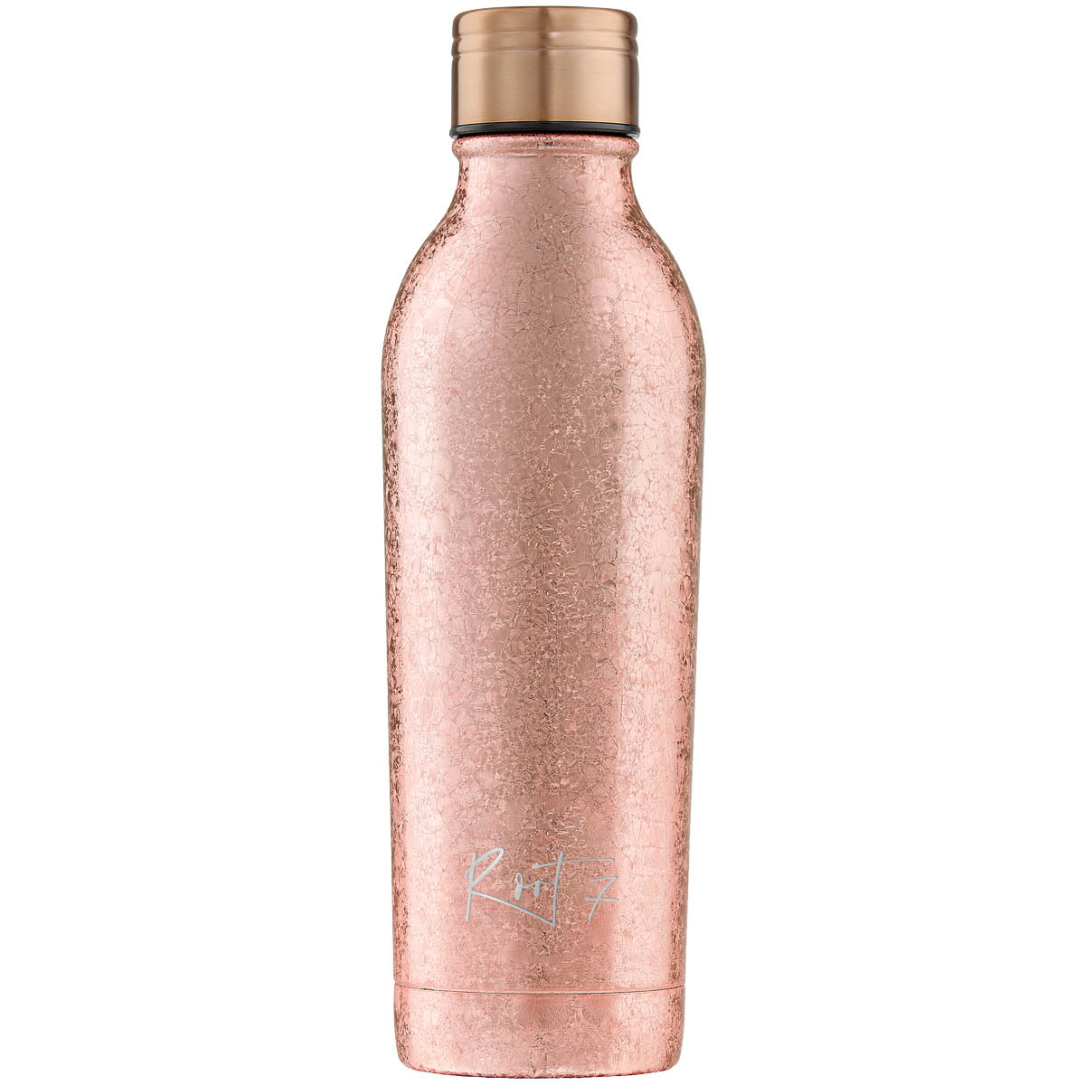 Root7 - Medium drikkeflaske 0,5L Rose Gold Sparkle