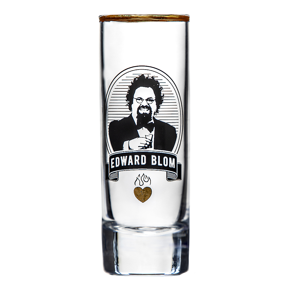 Edward Blom - Collection shotglass No: 3 Allting gott
