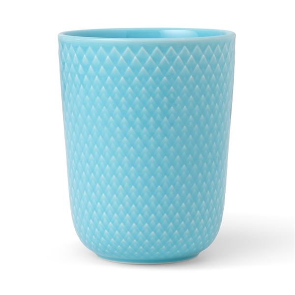 Läs mer om Lyngby Porcelain - Rhombe Color Mugg 33 cl Turkos