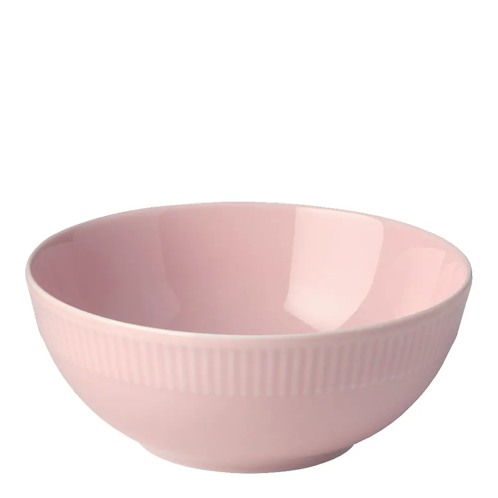 Relief skål 15 cm rosa