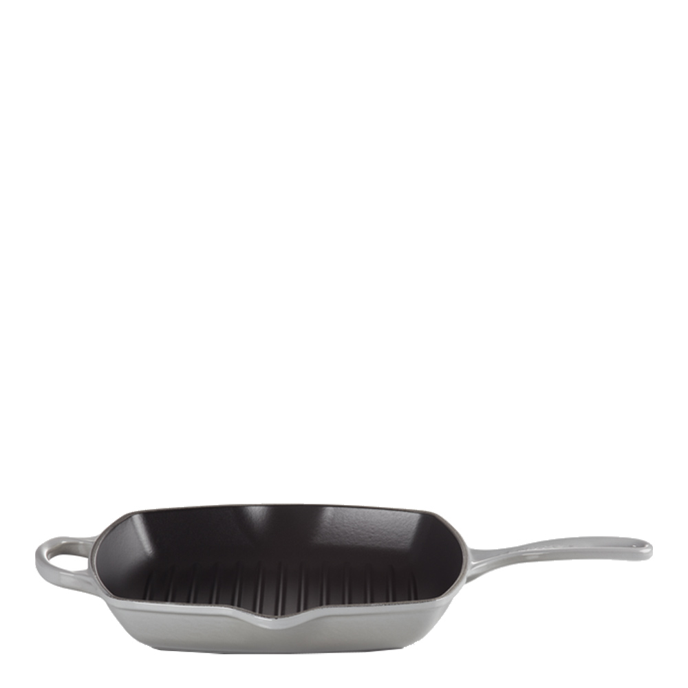 Le Creuset - Signature Grillpanna Kvadratisk 26 cm Mist Gray