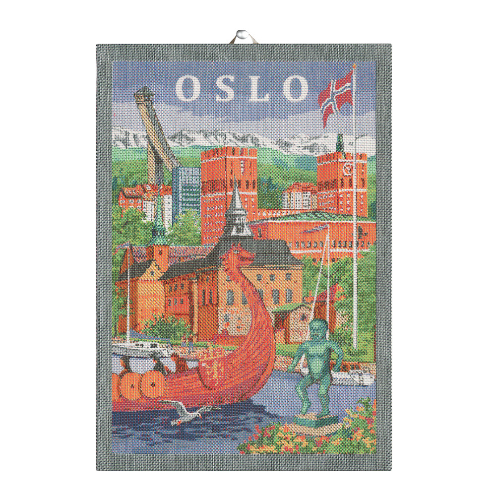 Ekelund – Oslo Kökshandduk 35×50 cm Flerfärgad