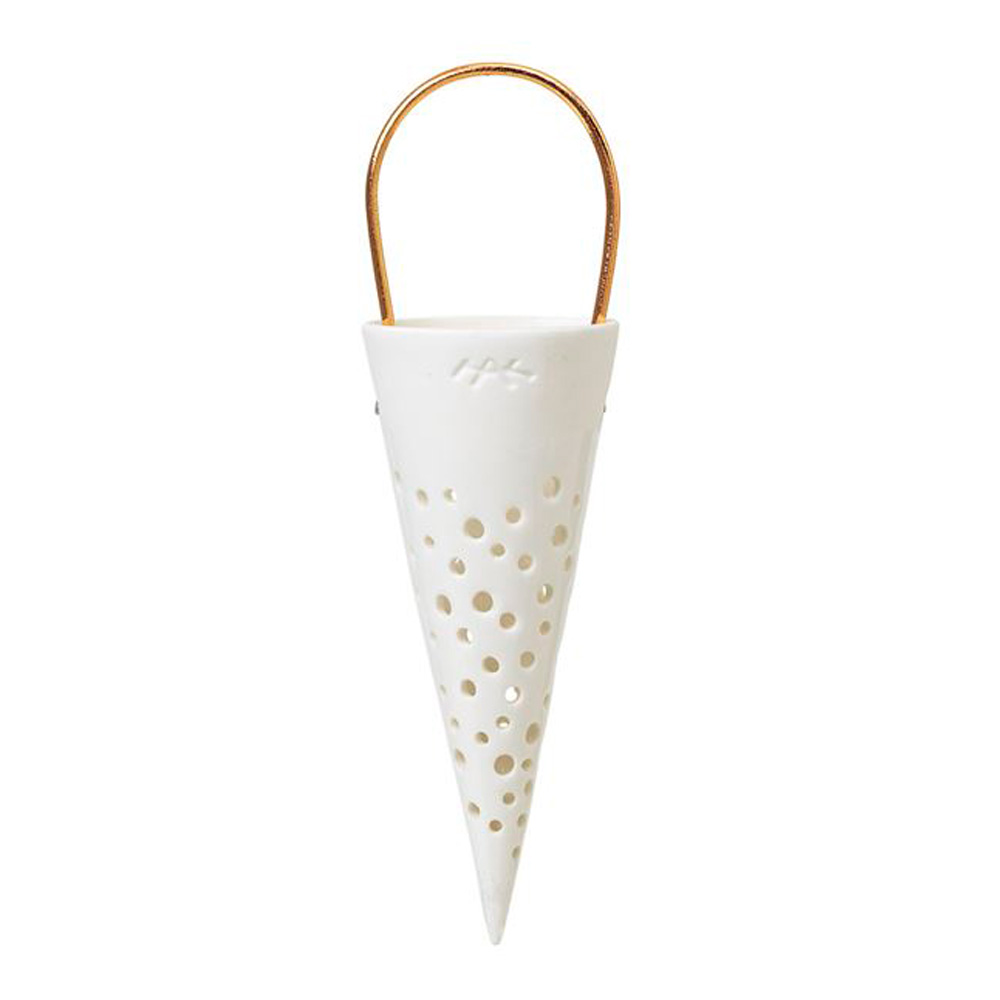 Kähler Design - Nobili Julstrut 15,5 cm Snövit