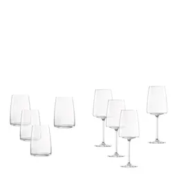 Zwiesel Vivid Senses Vinsett 8 glass Klar