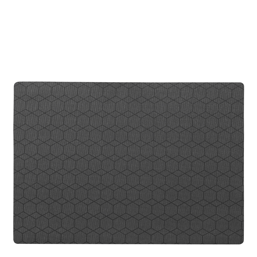 Juna Hexagon Tablett 45 x 30 cm Smoked Pearl