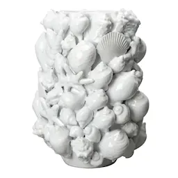Byon Ocean Vase Skjell 23x30,5 cm Hvit 