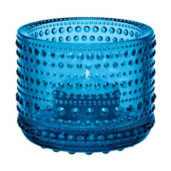 Läs mer om Iittala - Kastehelmi Ljuslykta 6,4 cm Turkos