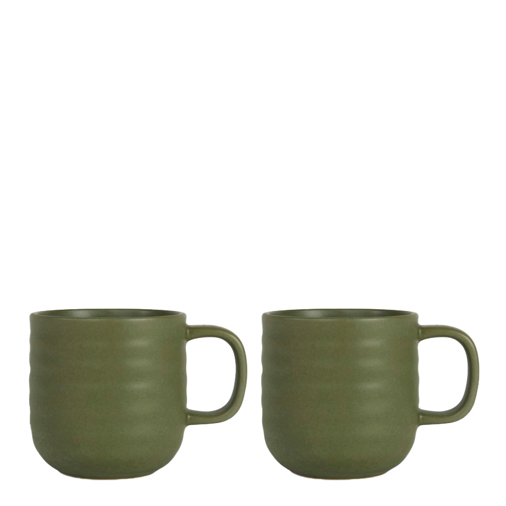 Sagaform - Ellen krus 37 cl 2 stk grønn