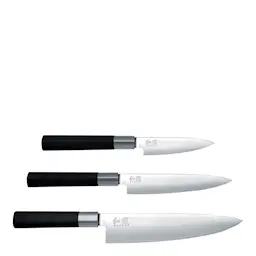 Kai Wasabi black knivsett 3 deler