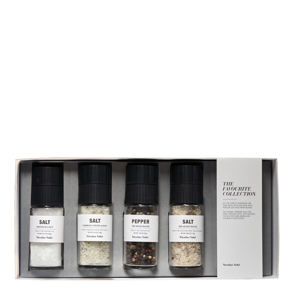VAHÉ – Presentask Salt och peppar Favourite Collection