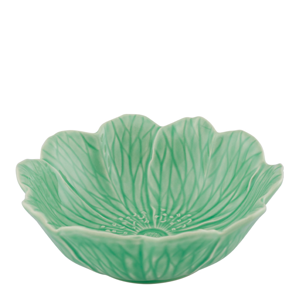 Bordallo Pinheiro – Flora Skål 17 cm Grön