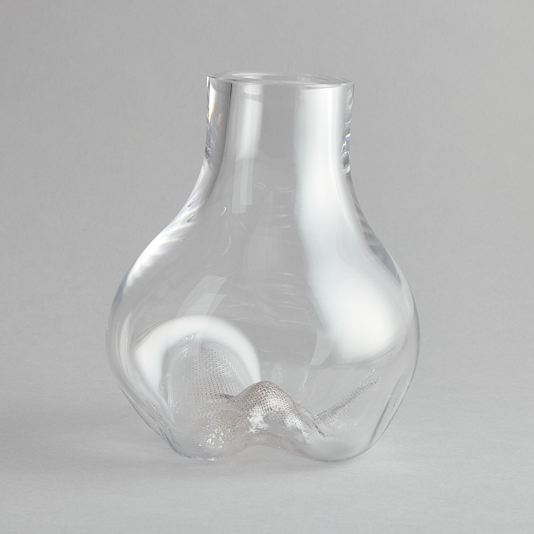 Craft – Tone Linghult Vas i Klarglas 17 cm