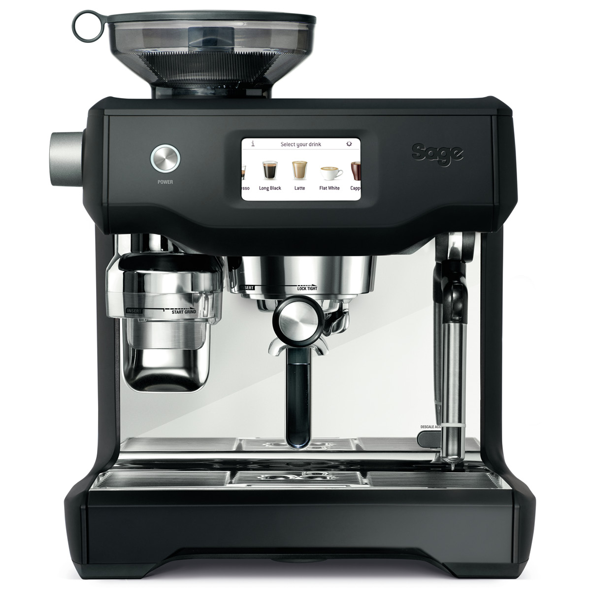 Läs mer om Sage - Sage The Oracle Touch Espressomaskin Black Truffle