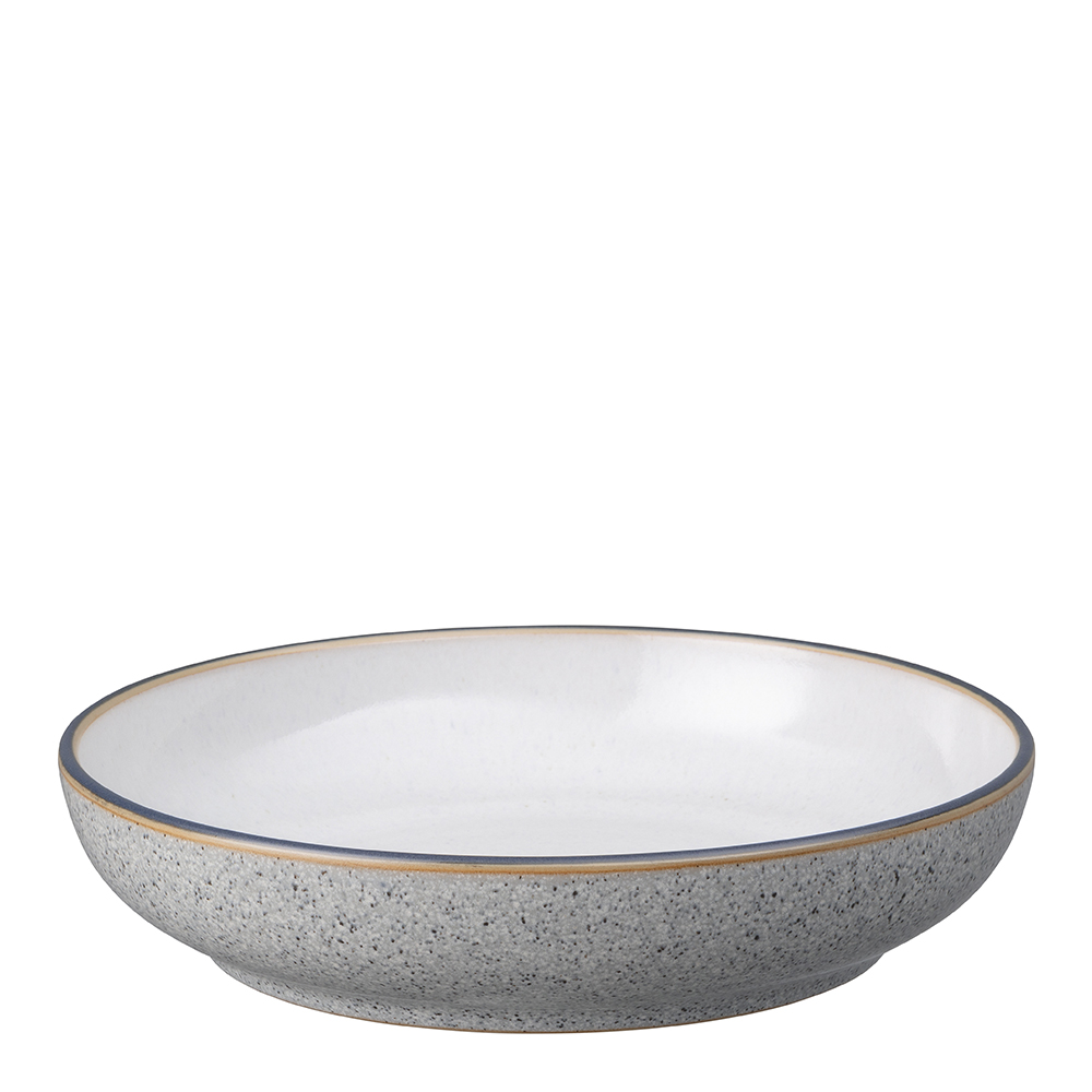 Läs mer om Denby - Studio Grey Serveringsskål 20,5 cm Ljusgrå