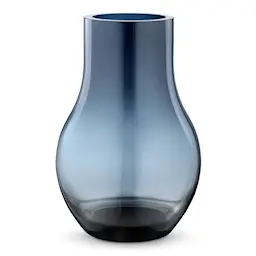 Georg Jensen Cafu Vas glas 30 cm Blå