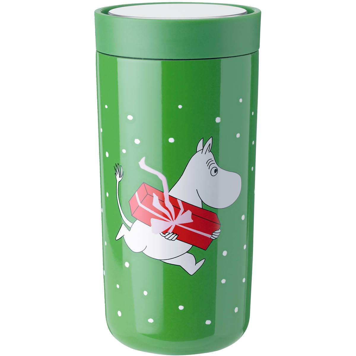 Läs mer om Stelton - Mumin To Go Click Termosmugg 0.4 L Moomin present