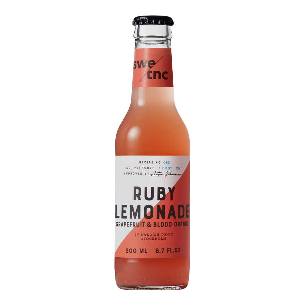 Läs mer om Swedish Tonic - Mixer Ruby Lemonade 200 ml
