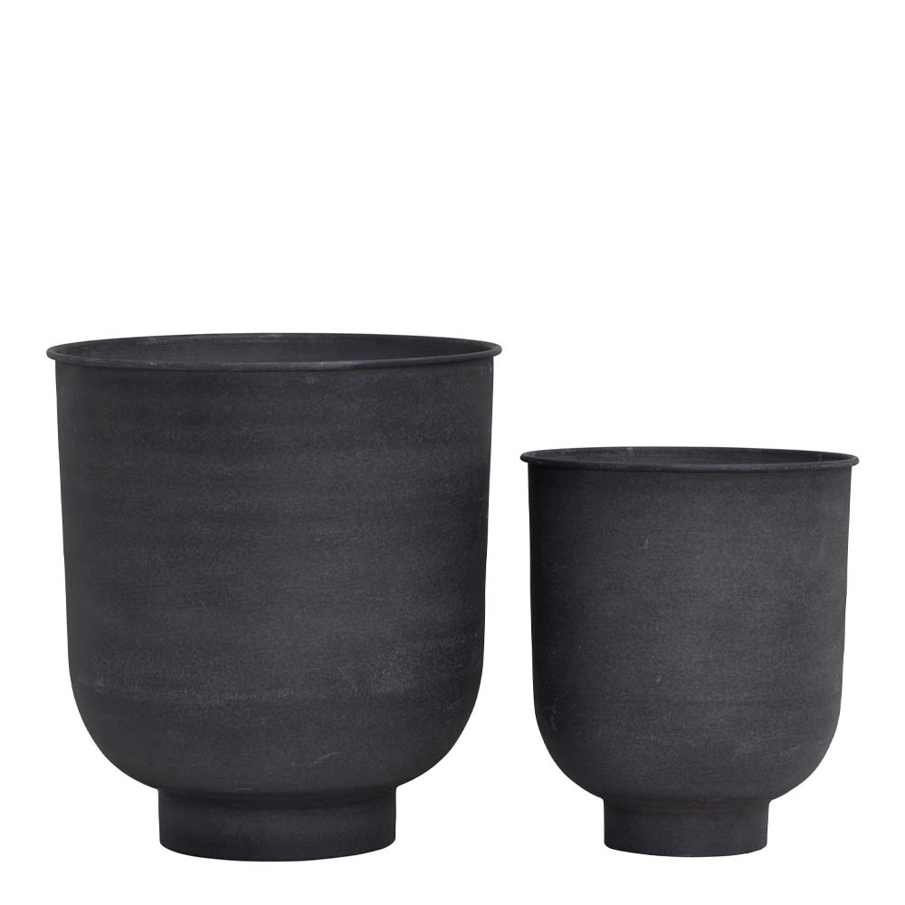 House Doctor - Vig krukker 2 stk grå