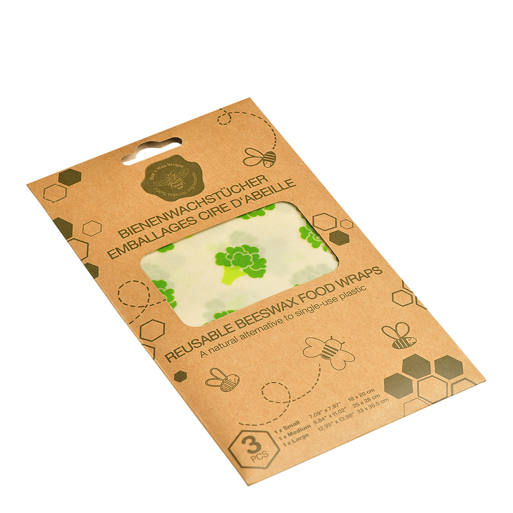 Läs mer om Nuts Innovations - Bivaxduk Broccoli 3-pack