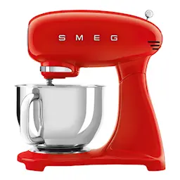 Smeg Smeg 50's Style Kjøkkenmaskin SMF43RDEU med Glassbolle  Rød