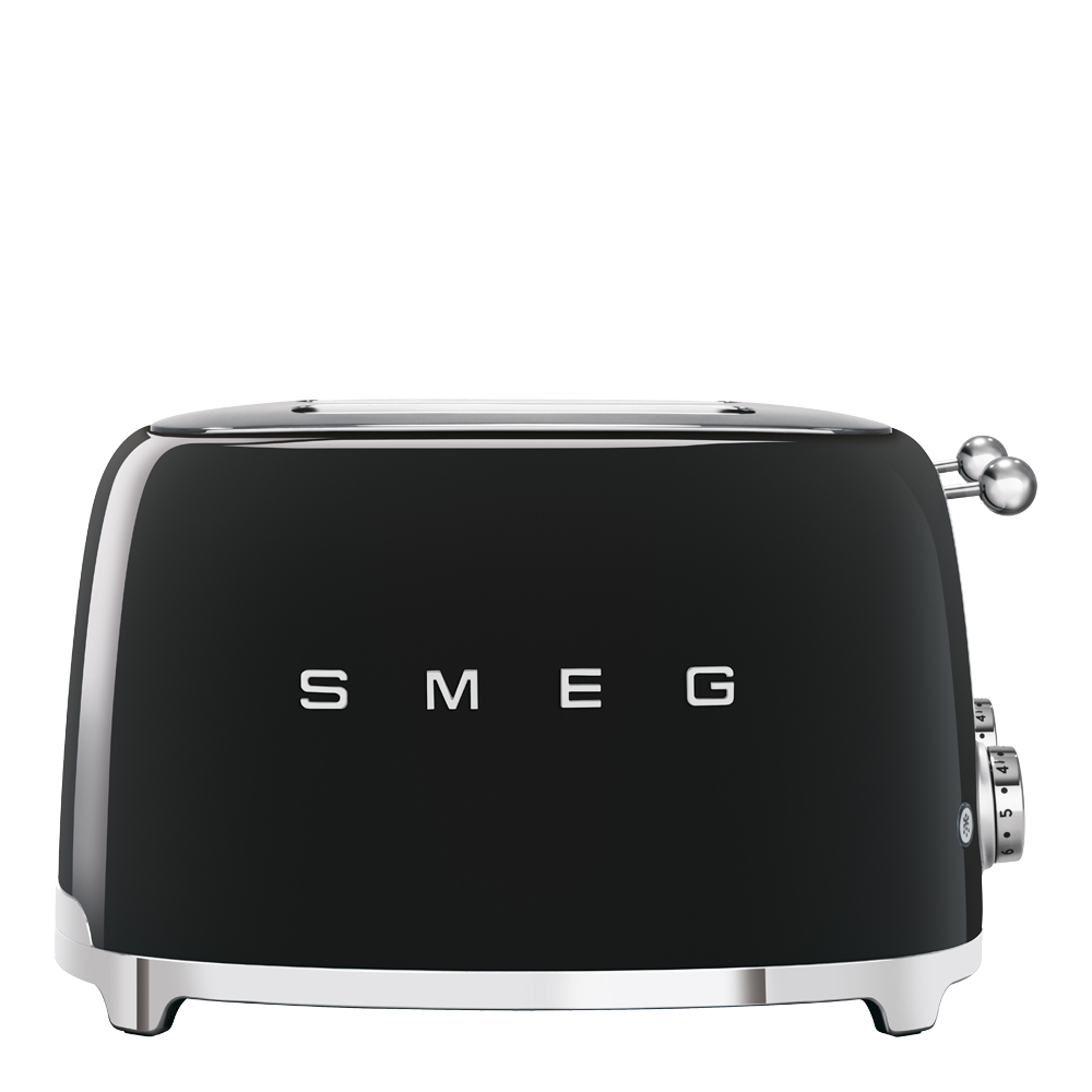 Smeg - Smeg 50's style Brödrost 4 skivor kvadrat Svart