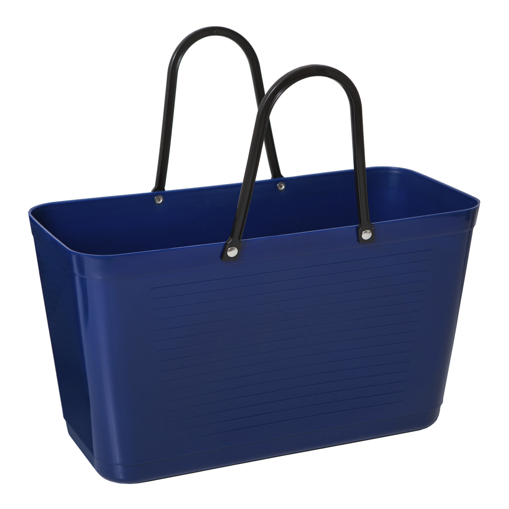 Läs mer om Hinza - Väska Plast Stor Mörkblå