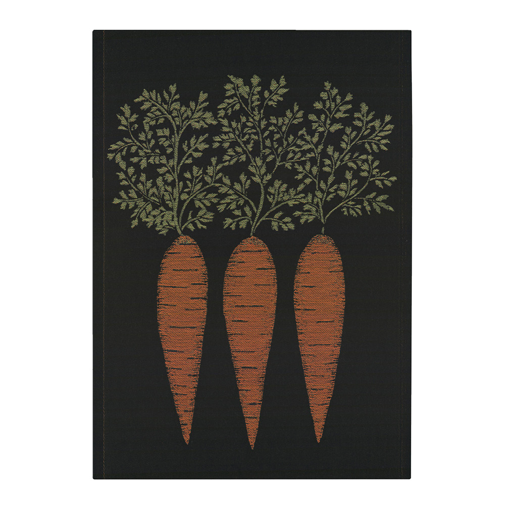 Ekelund - Kökshandduk Morot 35x50 cm Svart