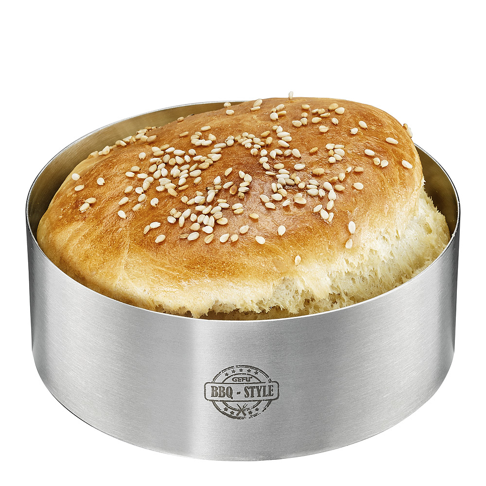 Gefu - BBQ hamburgerform rustfri