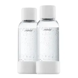 MySoda Flaske til Kullsyremaskin 2-pk 0,5  L White 
