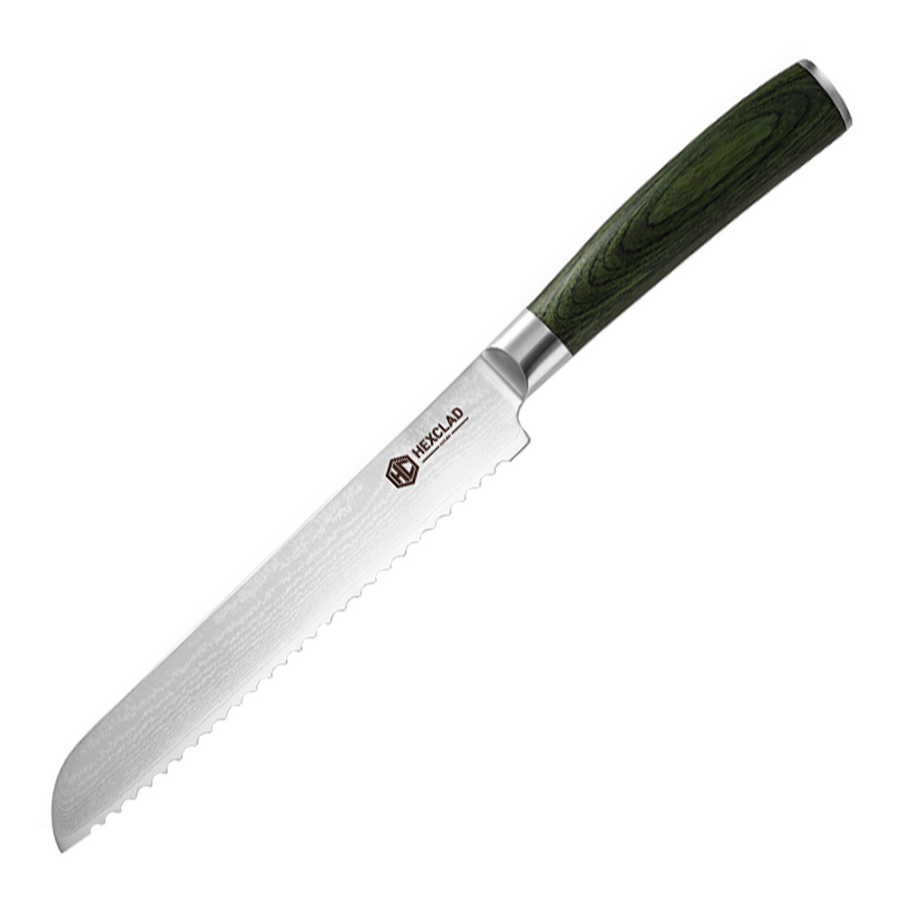 Läs mer om Hexclad - Hybrid Brödkniv 20 cm Rostfri