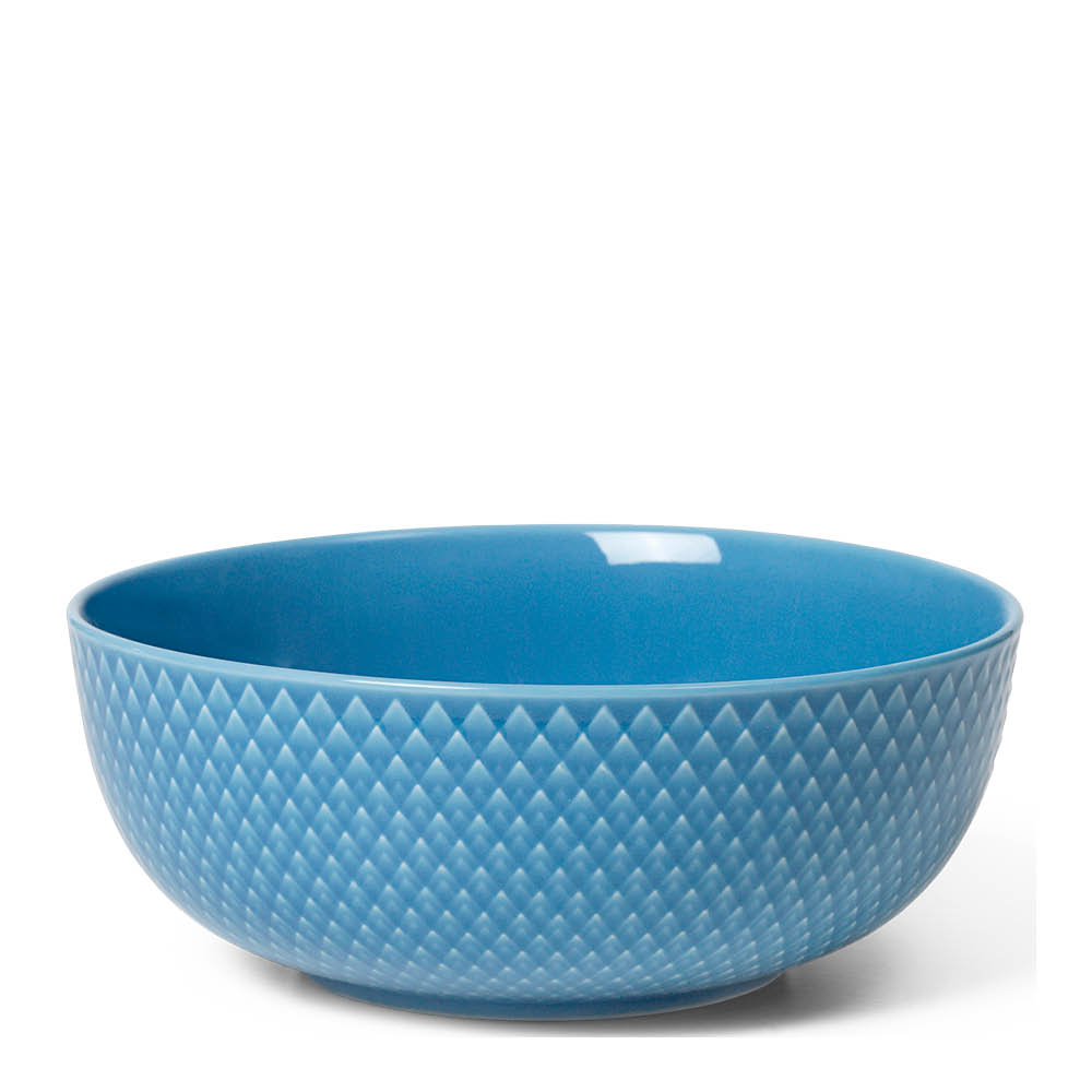 Läs mer om Lyngby Porcelain - Rhombe Color Skål 15.5 cm Blå