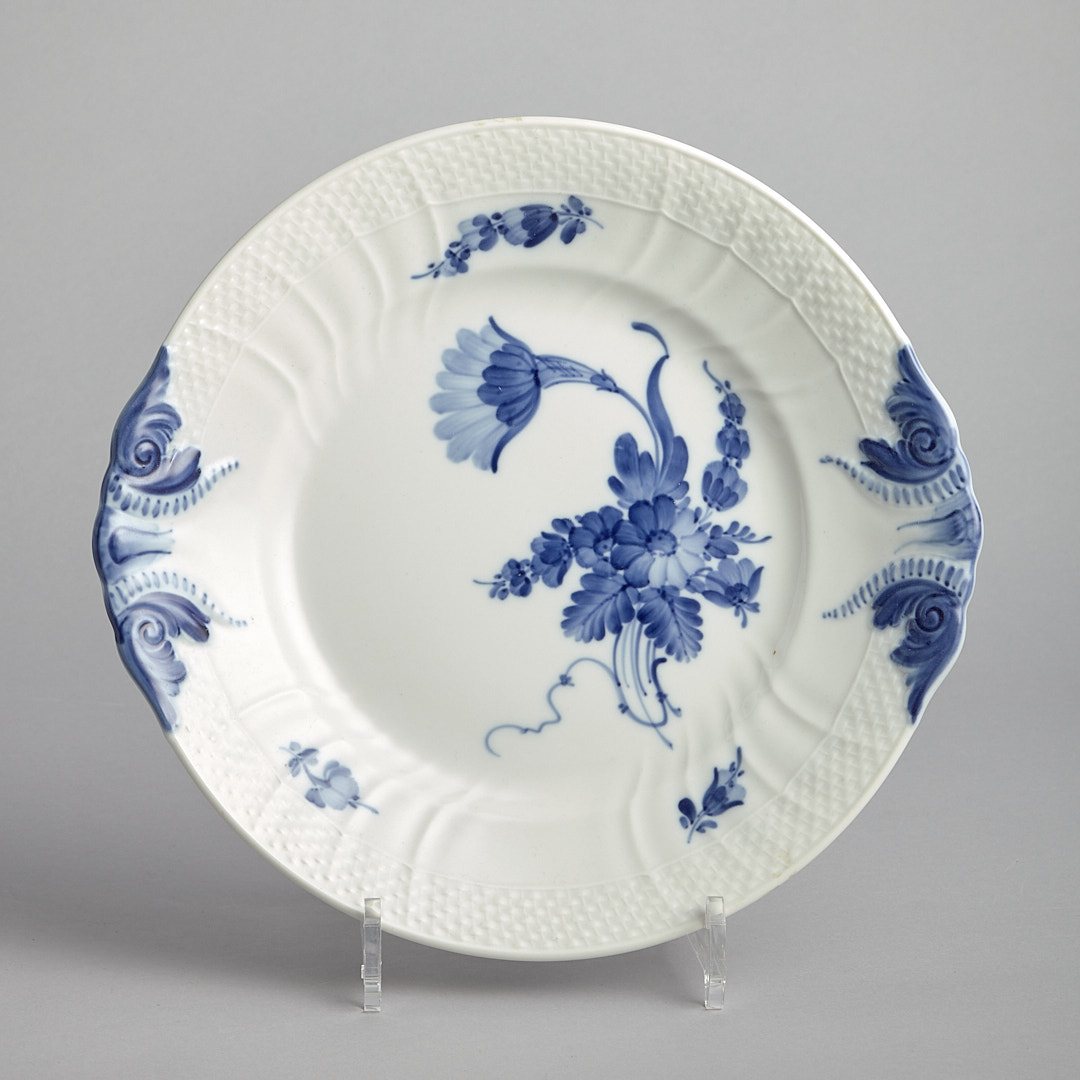 Royal Copenhagen - "Blå Blomster" Runt Uppläggningsfat