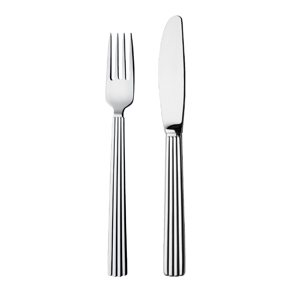 Georg Jensen - Bernadotte Förrättsbestickset 8-pack Rostfri