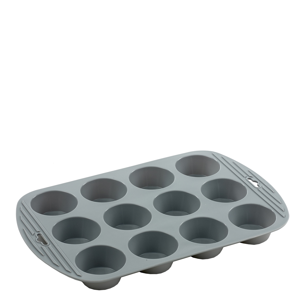 Funktion Muffinsform för 12 muffins 36×23 cm Grå