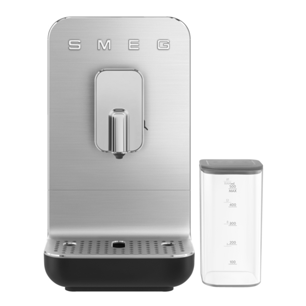 Smeg - Smeg 50's Style Kahvikone + Maidonvaahdotin Musta